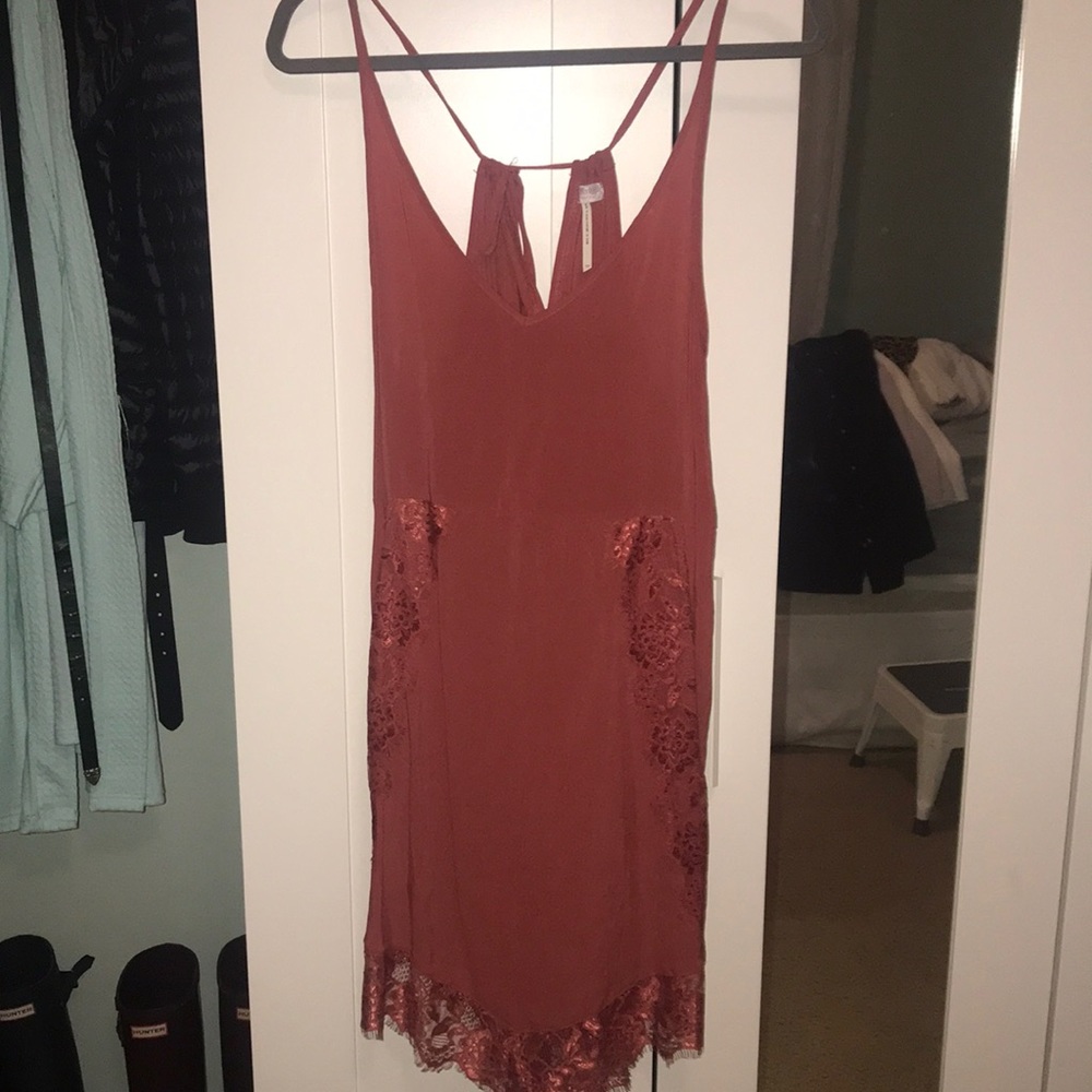 Free people rust colored dress